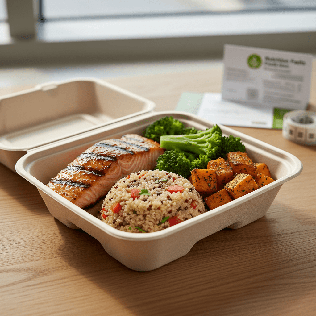 High-protein meal preparation