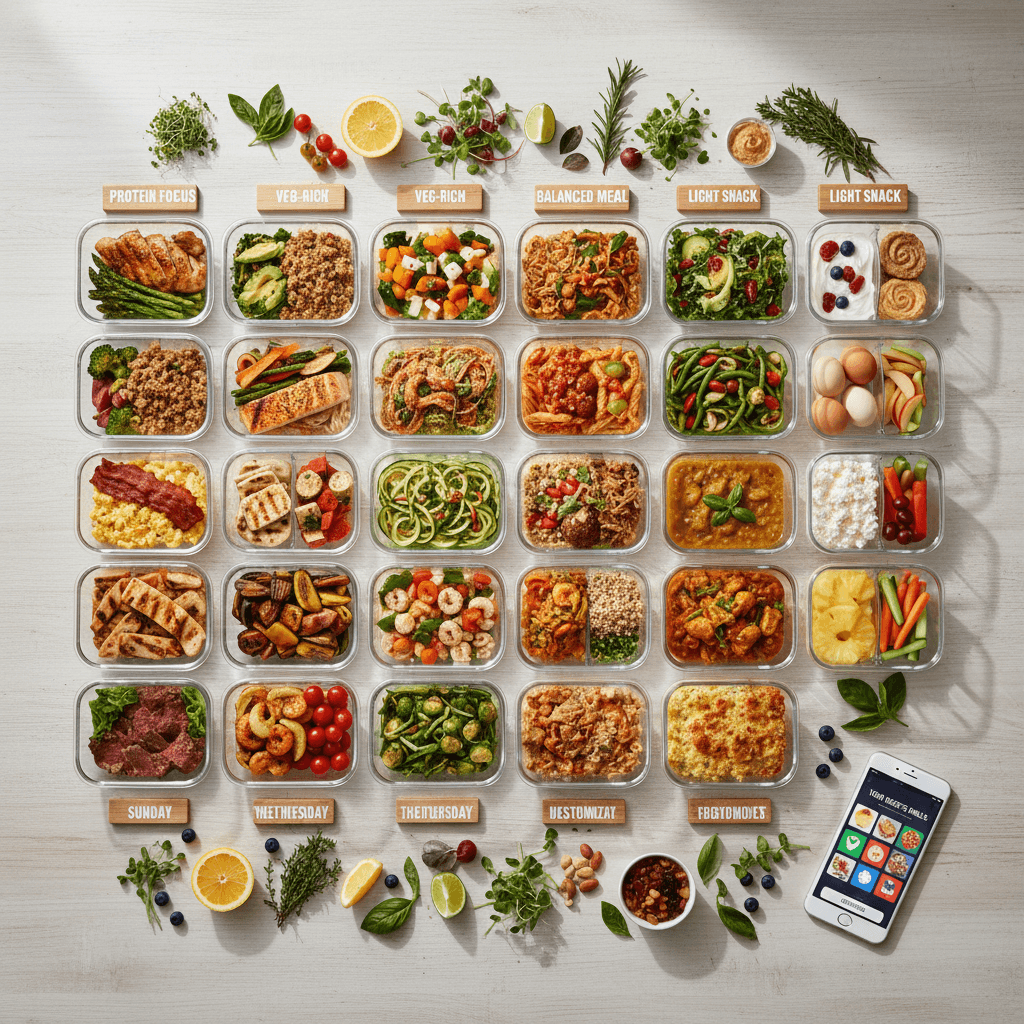 Family meal prep packages